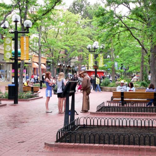 Pearl Street Mall in Boulder