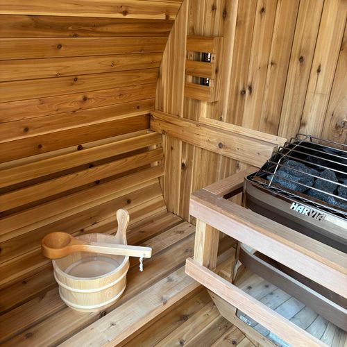 Enjoy your private sauna!