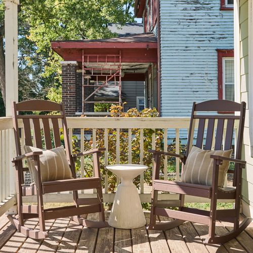 Also enjoy two rockers, and endless porch vibes — your perfect spot to relax and unwind.
