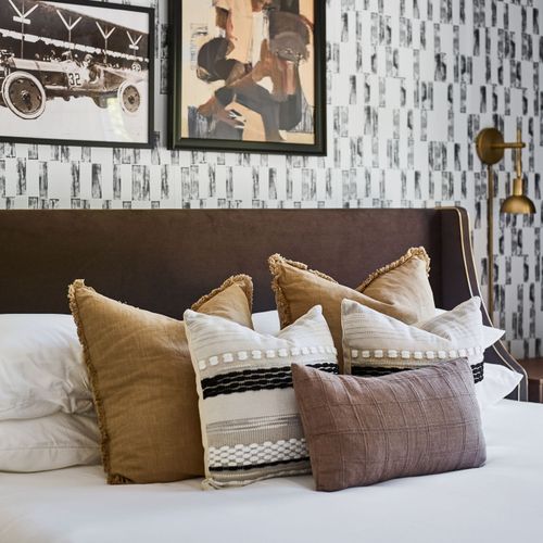 Where cozy meets classy — unwind with your favorite show or a good book.