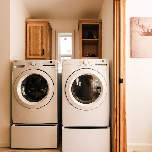 Washer and dryer