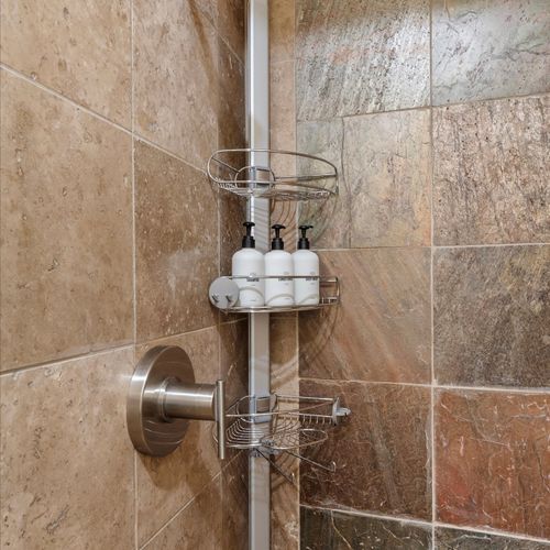 Shower in bathroom 1