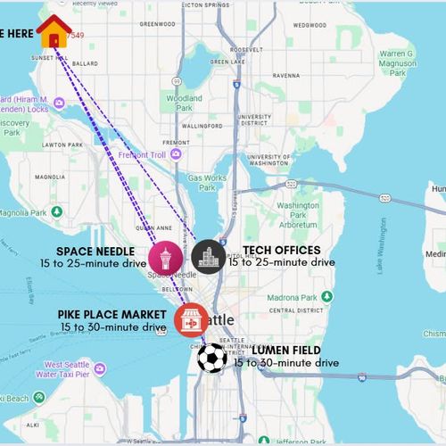 Easy access to Lumen Field and downtown for the World Cup.