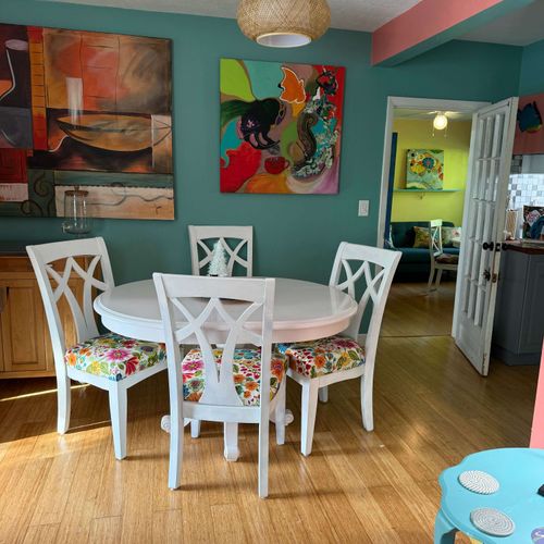 Small Table in Family Room