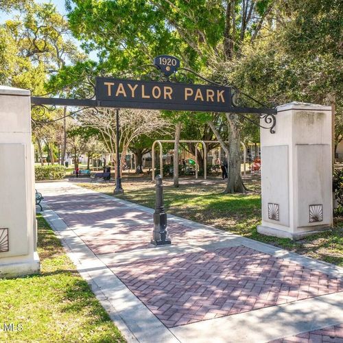 Entrance to the Park located in Cocoa Village