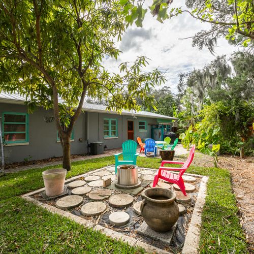 Outback Fire Pit and Sitting Area