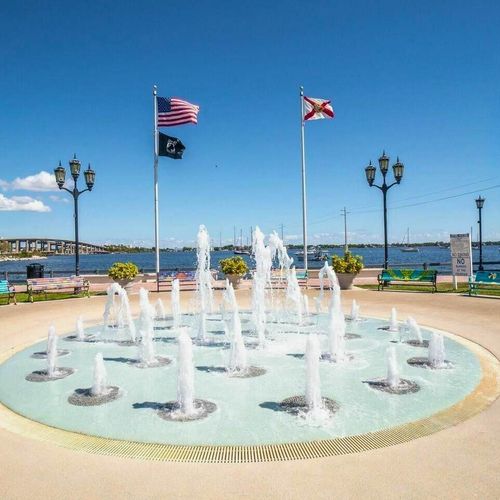 Splash Pad in Cocoa Village
