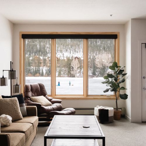 Living room with sleeper sofa