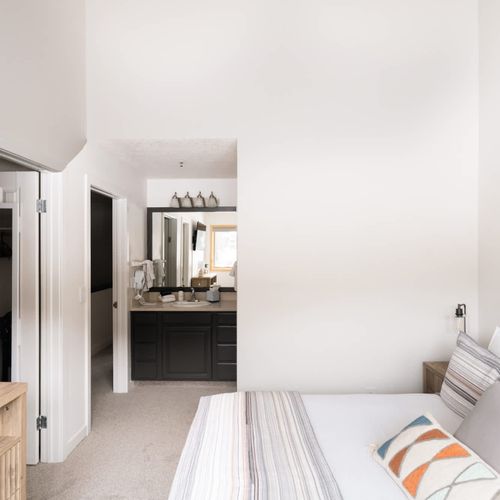 Bedroom 1 with king bed