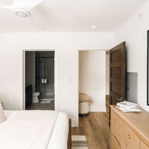 Bedroom 1 with en suite bathroom