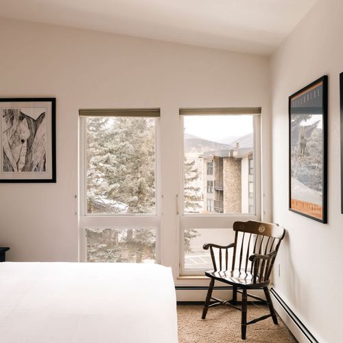 Bedroom 1 with king bed