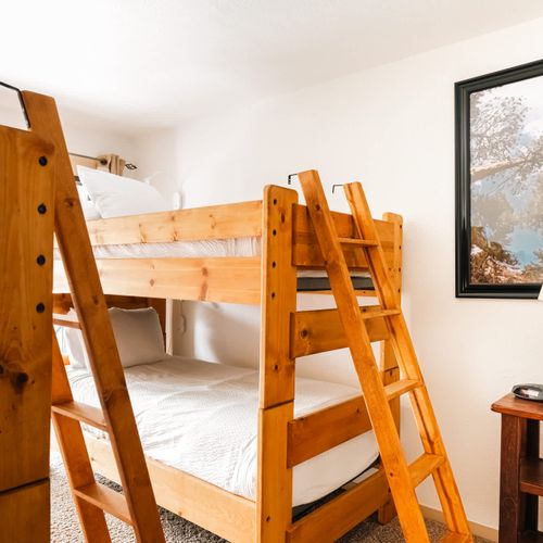 Bedroom 2 with two bunk beds