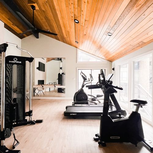 Community fitness room