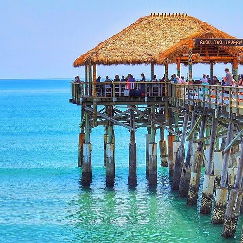 Restaurant at the end of the Cocoa Beach Pier