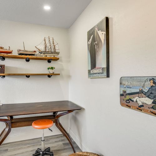 Desk in the 3rd Bedroom - The Kid's Room