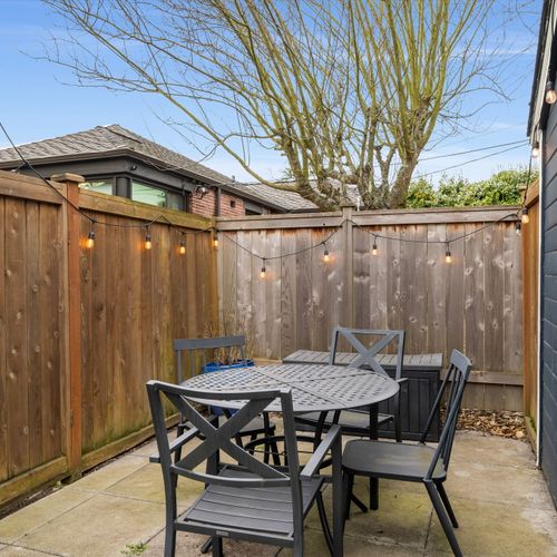 Perfect spot for morning coffee, evening drinks, or casual hangouts with friends.