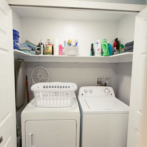 Washer and dryer