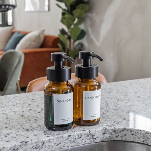 We offer organic hand soap and dish soap here at The Still