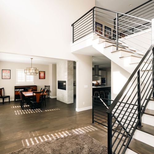 Staircase to 2nd floor