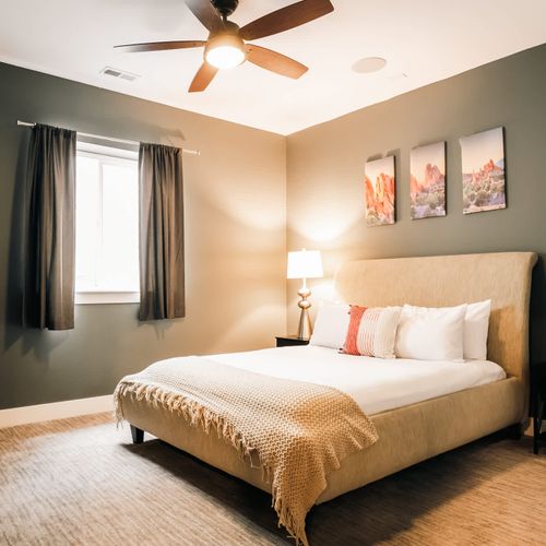 Bedroom 6 with queen bed