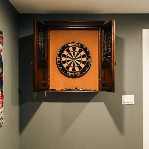 Dart board