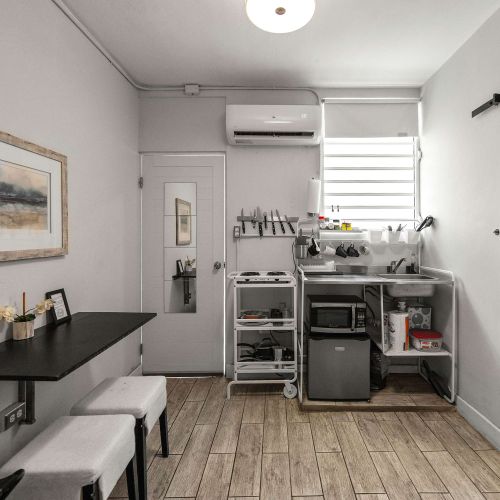 Living Room área in the same space