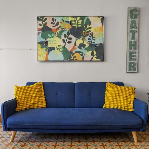 Artful living, unique, stylish space