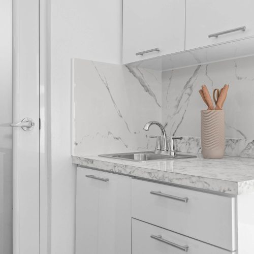 Fully equipped designer kitchenette