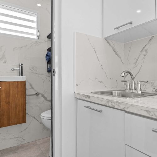 Convenient and stylish amenities