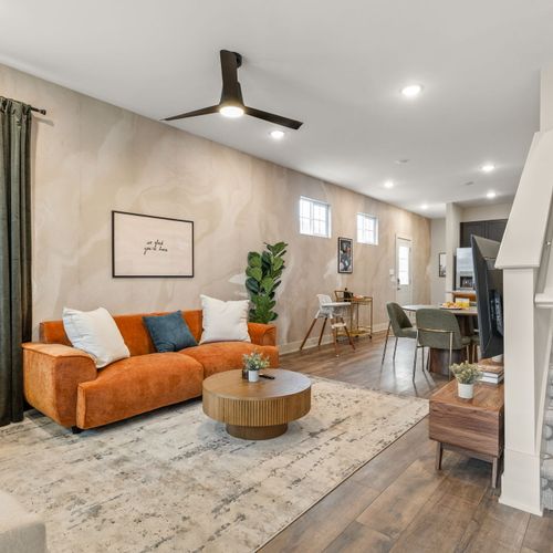 Thoughtfully curated seating for conversation, connection, and comfort