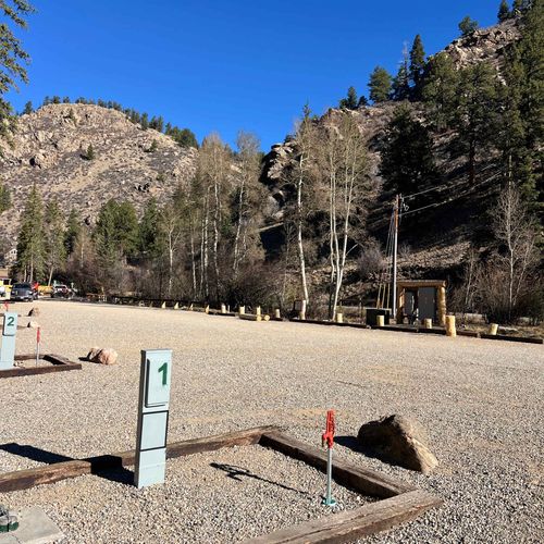 RV spot 1 - Available in our other RV listings also has full hook-ups with water, electricity (30 & 50 amp), and sewer