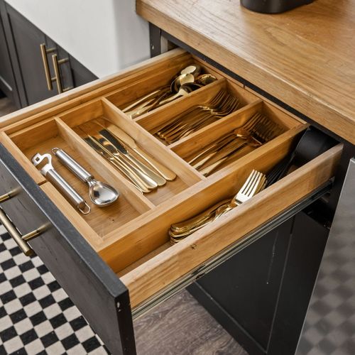 Fully stocked kitchen essentials, ready for meals, snacks, and everything in between.