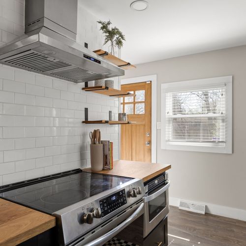 Updated kitchen with modern appliances and plenty of space to cook up your favorites.