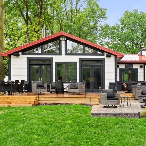 Outdoor dining, fire, and hot tub — your evenings, sorted.
