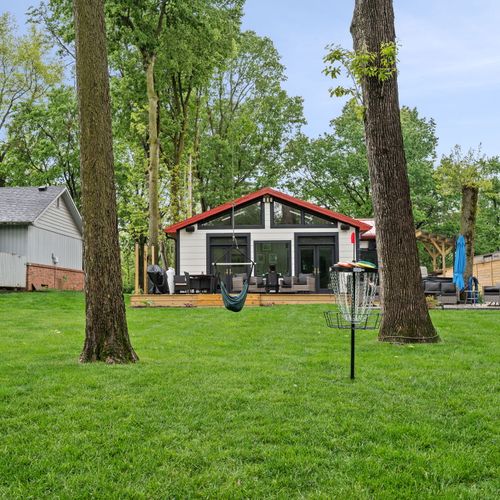 Room to roam — toss a frisbee, set up the cornhole, or just soak in the shade.
