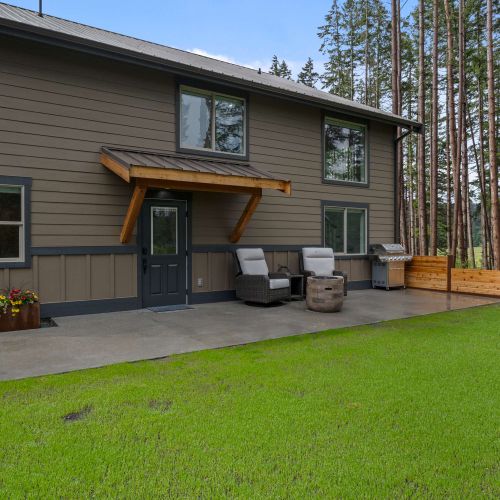 Welcome to your modern retreat surrounded by peaceful greenery and fresh air.