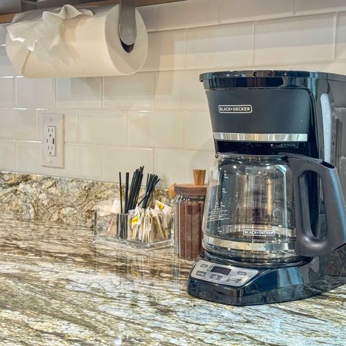 Take a break and enjoy a simple coffee moment at home.