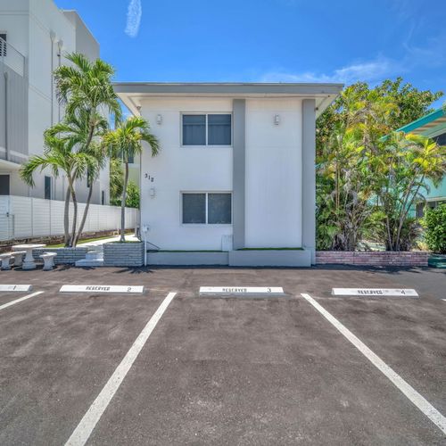 One on-site parking space is included with each unit.