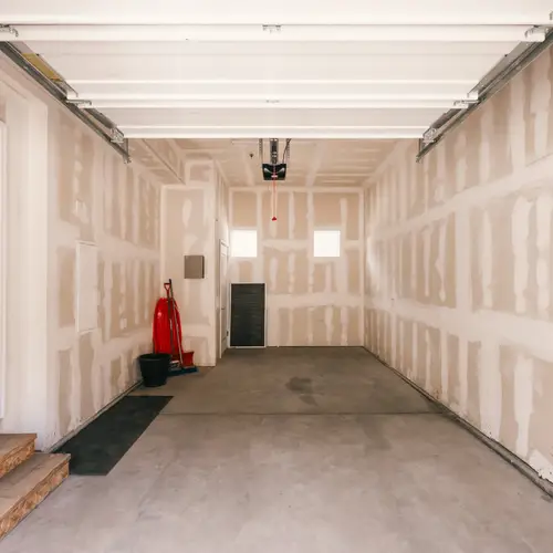 Attached garage