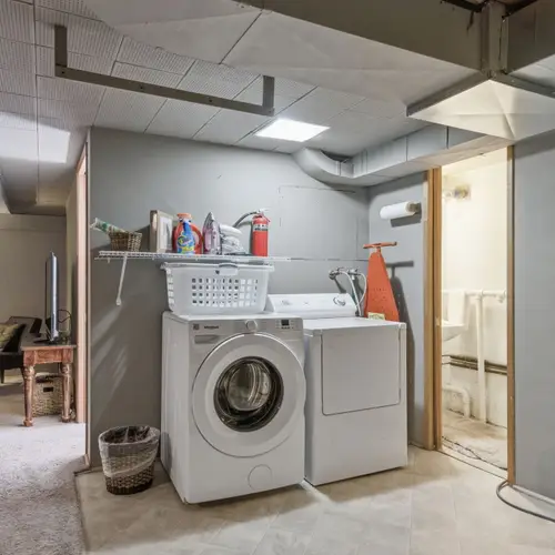 In-home washer and dryer for added convenience during your stay.