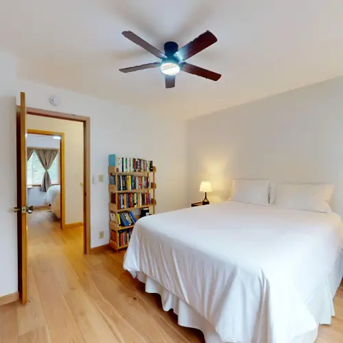 A cozy bed to recharge between beach walks and Westport adventures.