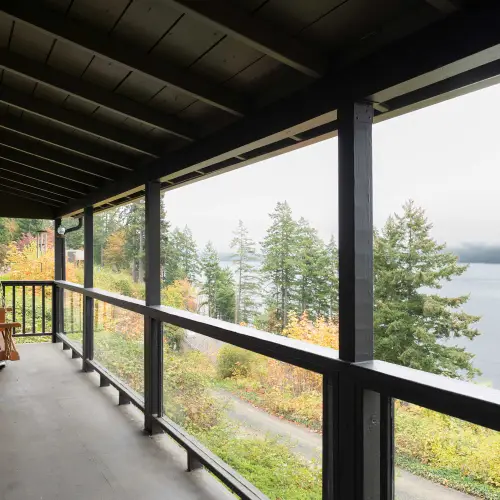 Grab a cup of coffee, settle into a chair, and ease into a slower morning overlooking the peaceful surroundings.
