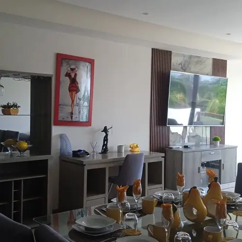 Open living and dining area, ready to gather