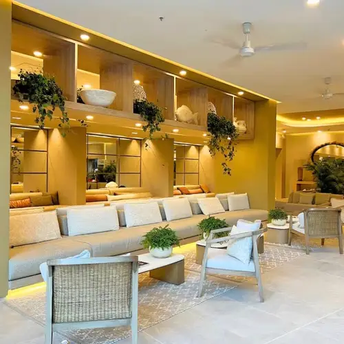 Elegant lobby lounge