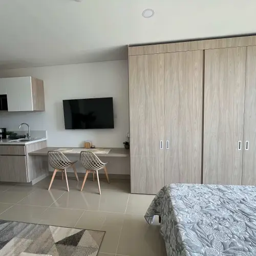 Spacious built-in closet