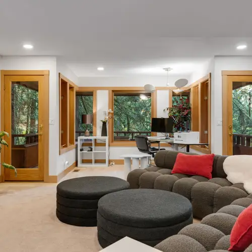 Whether you're sharing stories or enjoying a quiet night in, this living room is the perfect place to gather.