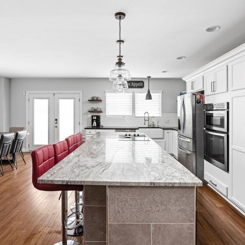Discover our super clean and inviting kitchen, the heart of our home where culinary adventures await!