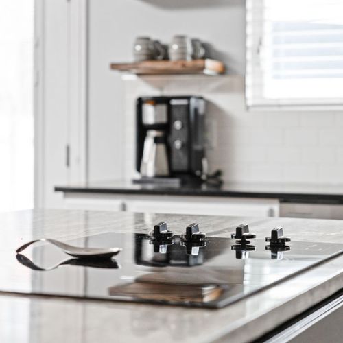 "Relish in the beauty of this immaculately clean and elegantly designed kitchen space. It's the perfect setting for culinary inspiration and enjoyment.