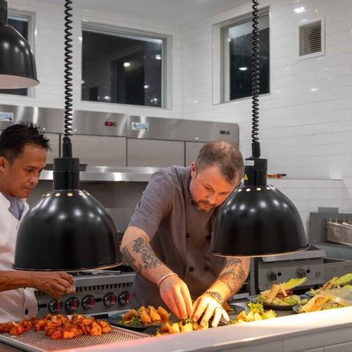 Amazing dishes prepared by Francois (head chef) and Salvatore, combining more than 30 years of experience.