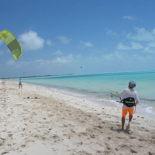 A paradise for beach lovers and kiteboarders